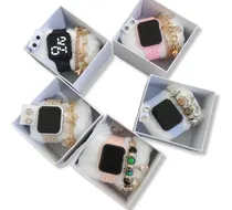 Comprar Kit C\u002F5 Relógios Digital Eura+pulseira+caixa Atacado 