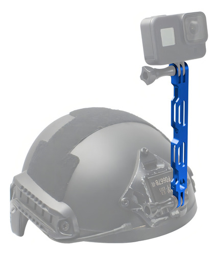 Extensor Em Alumínio Para Câmera De Ação Gopro Sjcam - Azul
