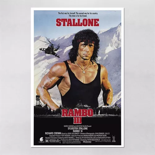 Rambo 3  Pôsteres de filmes, Melhores filmes em cartaz, Lixeira carro