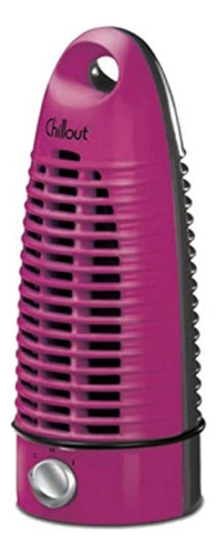 Kaz Chillout Mini Tower Fan, Rosa/negro