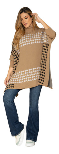 Ruana Poncho Casual Y Estilo Para Mujer 4911 Rich