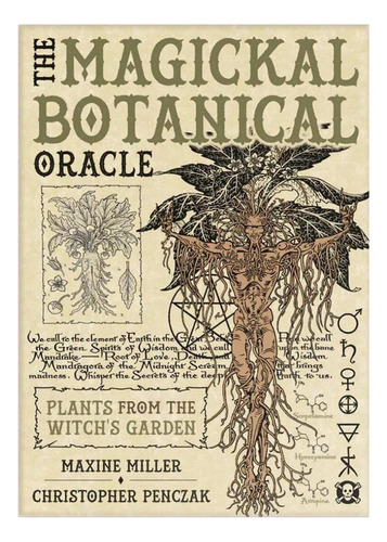 Oraculo Magickal Botanical 33 Cartas Y Librito Inglés - Mill