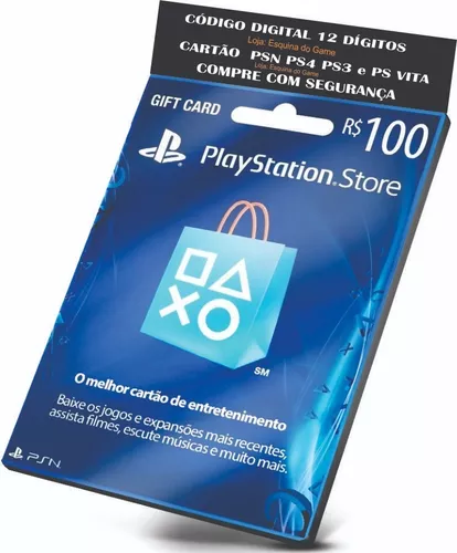 GIFT CARD PSN-PLAYSTATION STORE BRASIL - CB GAMES