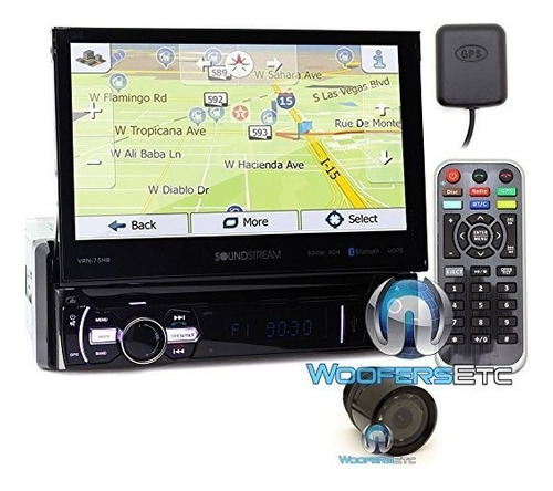 Pkg Soundstream Vrn-75hb En El Tablero De 1-din 7  Receptor 