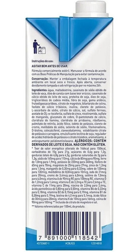Caixa Com 12x Isosource 1.5 Nestle (1 Litro Cada) Iso Source Sabor Baunilha