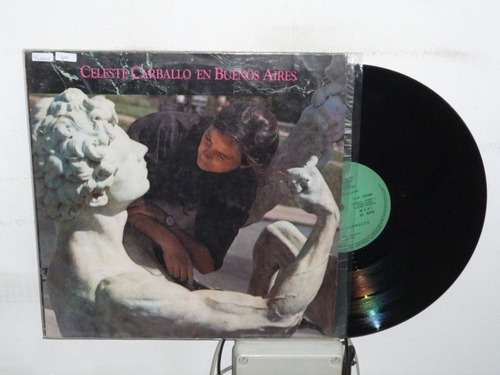 Celeste Carballo En Buenos Aires Vinilo Argentino Insert