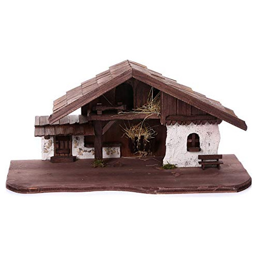 Pesebre De Madera 11-13 Cm