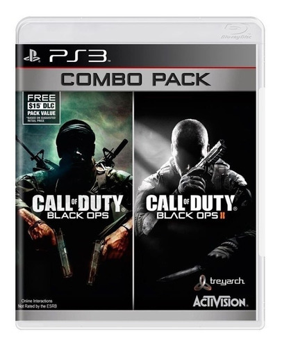 Call Of Duty: Black Ops I & Ii  Black Ops Combo Pack Activision Ps3 Físico