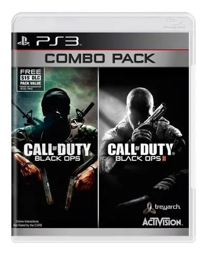 Call Of Duty Black Ops 1 Y 2 Combo Pack Fisico Ps3 (Usado)