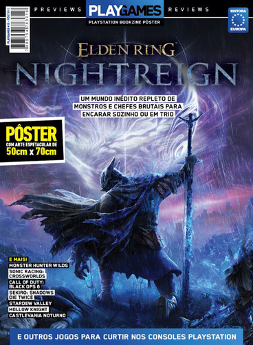 Elden Ring Nightreign - Pôster Gigante - Sem Dobras