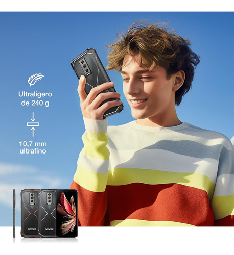 Doogee Blade10 Pro Celular 16gb Ram+256gb Rom Cámara 50mp 6.56 Pantalla 5150mah Nfc/bluetooth Wi-fi/tipo C Android 14