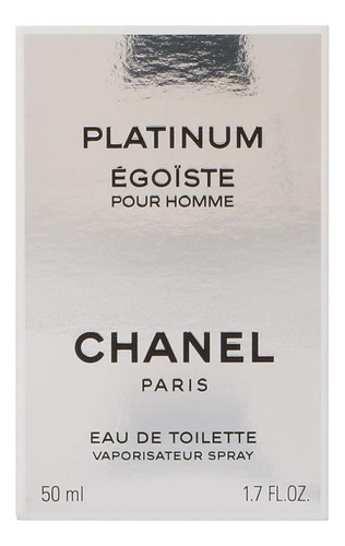 Egoiste Platinum De Chanel Para Hombre, Eau De Toilette Spra