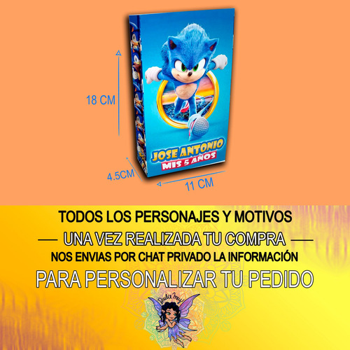 Bolsitas Golosineras Jurassic Park World X 10 Personalizada