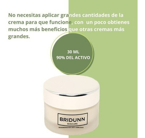 Bridunn Kit Crema Facial Antiarrugas Y Suero Antioxidante Bridunn Skincare 075023033100133 - 2 piezas
