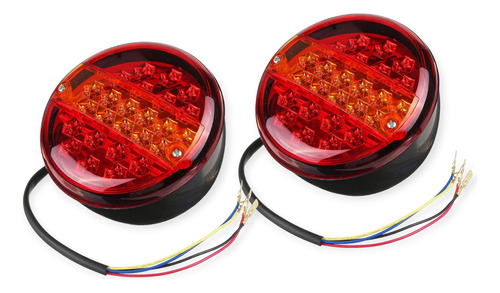 Calaveras Led Auto Camion Camioneta Remolque 12v / 24v