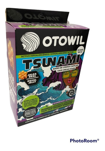Imagen 3 de 10 de Baño De Crema Tsunami Hidratante C/ Jalea Real Caja X24uni