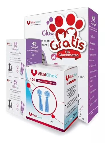 Medidor de glucosa y cetonas para animales - CentriVet GK