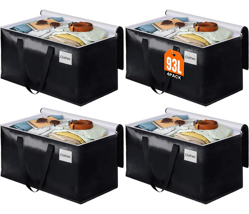 Bolsas De Mudanza Resistentes Con Cremalleras Y Asas Ahorr