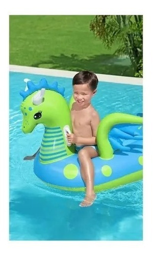 Imagen 6 de 6 de Dragon Fantasy Inflable Colchoneta Flotador Pileta Verano