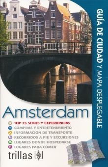 Libro Amsterdam Guia De Ciudad Y Mapa Desplegable Original