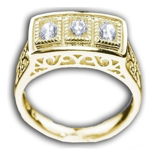 Anillos Compromiso Oro 18k Promesa Boda Matrimonio Joyeria