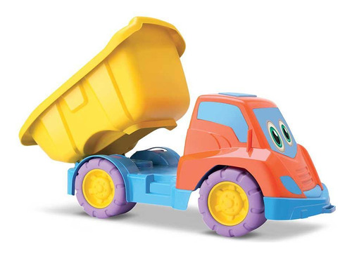Brinquedo Caminhão Tchuco Baby Basculante Samba Toys R.0215 Cor Colorido
