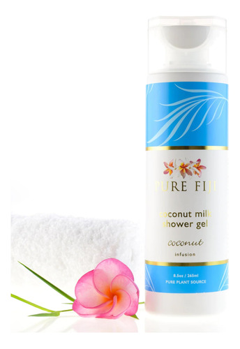 Pure Fiji Gel De Ducha Y Gel De Ducha De Coco Para Mujeres Y