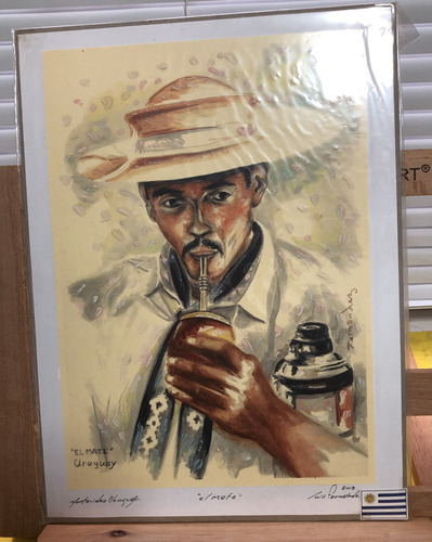 Luis Fernández Vittola Grabado Xilográfico