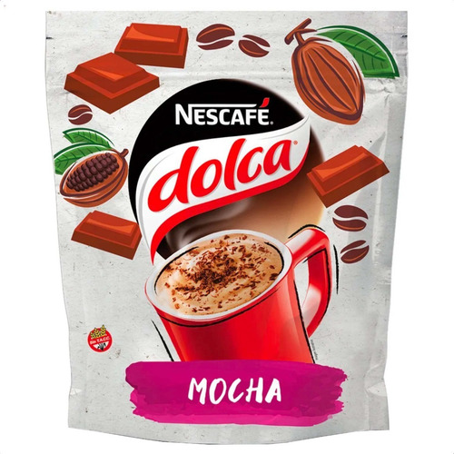 Cafe Dolca Instantaneo Nescafe Mocha 125g Chocolate Sin Tacc