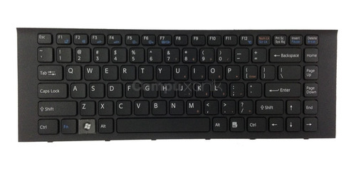 Teclado Sony Vaio Vpc-eg Series Ingles Negro Nuevo Con Marco