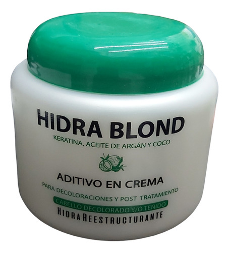 Hidra Blond Reestructurante Para Decoloración Estilista