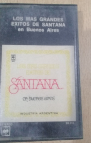 Santana En Buenos Aires Grandes Exitos 