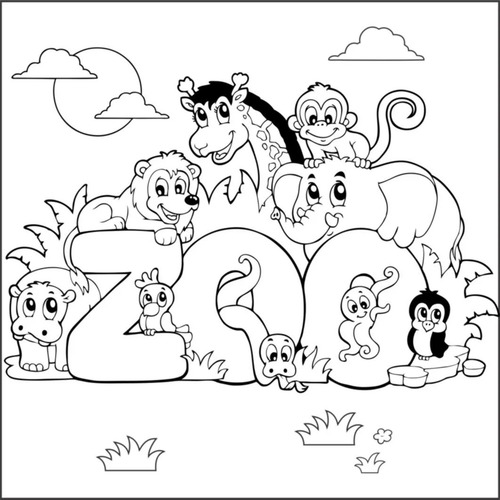 Tela Pinta E Apaga - Animais - Kit Pintura