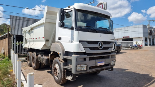 Imagem 6 de 15 de Mercedes-benz Axor 4144 6x4 Ano 2013/2013 Caçamba