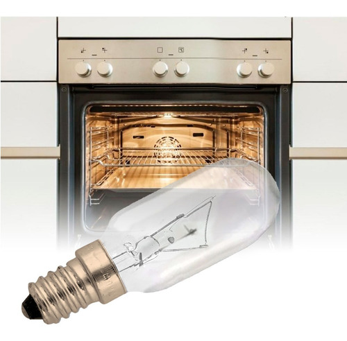 Imagem 4 de 9 de Kit 2 Lâmpadas Para Exaustores E Coifas 40w 220v E14