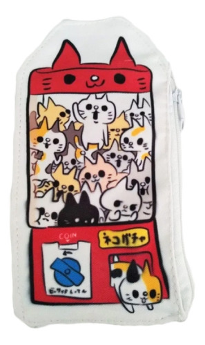 Monedero Gatos Kawaii Para Celular Monedas Envío Gratis