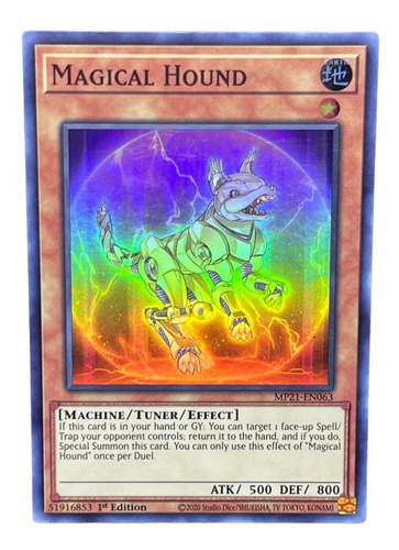 Magical Hound Carta Yugioh Inglés 