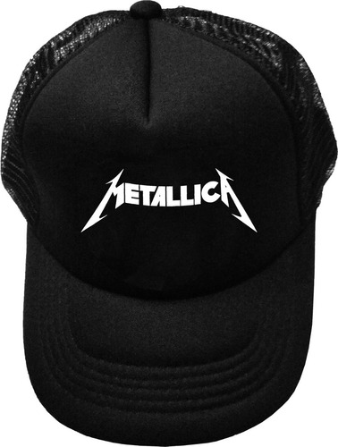 Gorra Malla Metallica Rock Metal Estampada Tv Urbanoz 