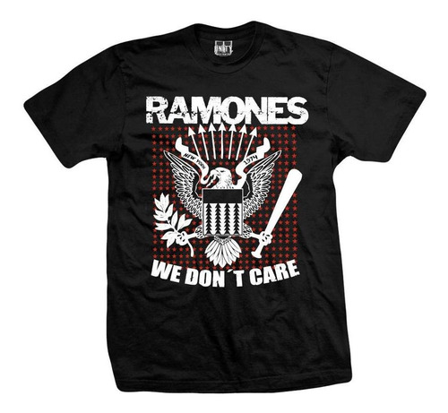 Remera Ramones  We Don't Care 