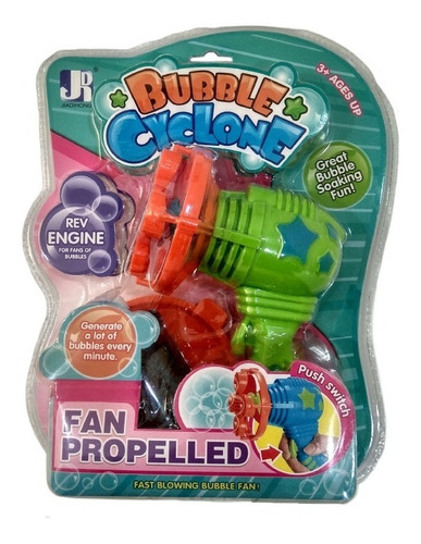 Burbujero A Pilas Bubble Cyclone Pistolita Burbujas