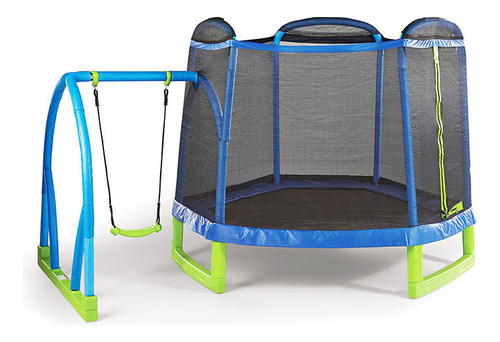 Deportes De Jardín Para Niños Game Power Trampolin Y Columpi