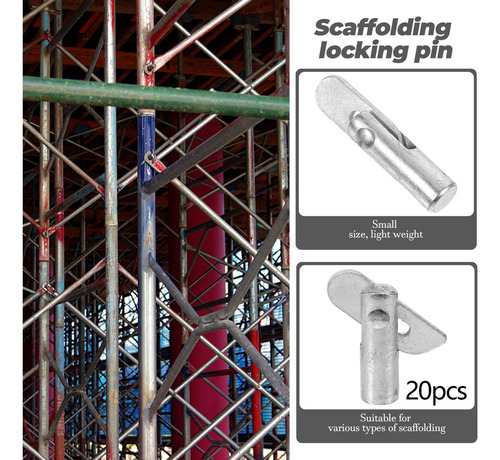 Conector Man Pin Saffolding Union De 20 X 12 Mm X 45 Mm