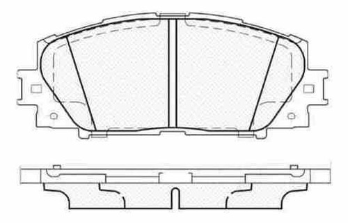 Pastilla De Freno Toyota Lexus Ct 1.8 200h 10/ Delantera