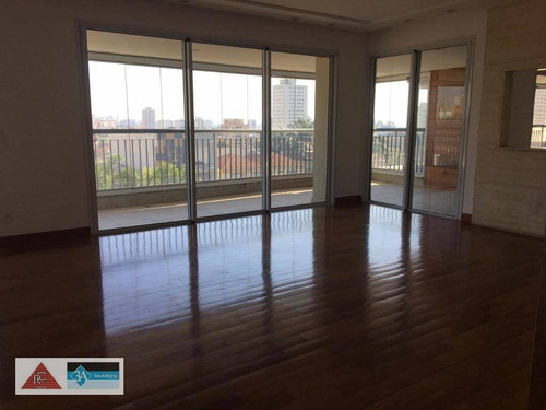 Imagem 18 de 30 de Apartamento Com 3 Dormitórios Para Alugar, 234 M² Por R$ 8.000,00/mês - Tatuapé - São Paulo/sp - Ap5655