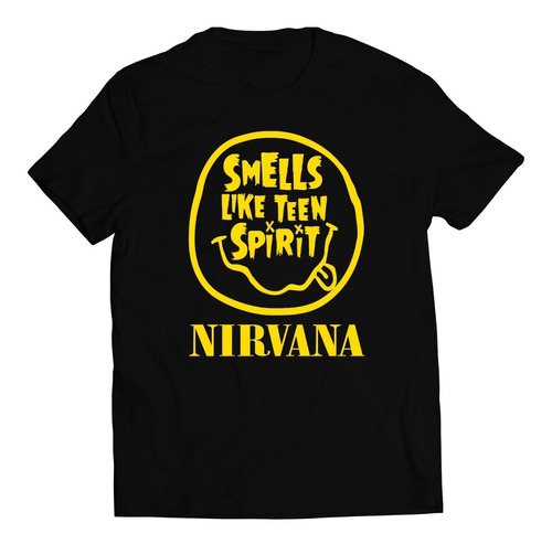 Polera Música - Nirvana - Smells Like Teen Spirit