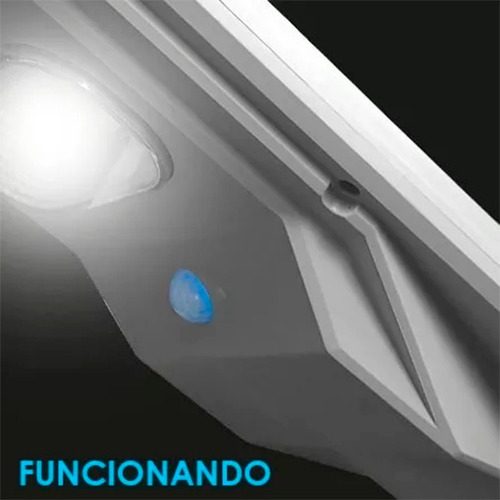8 Pz Lampara Led Solar 90w Con Control Remoto Y Accesorios