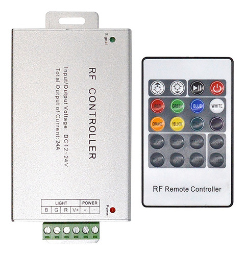 Controlador Led, 12-24 V, Baja Presión, Rf, Colorido, Contro