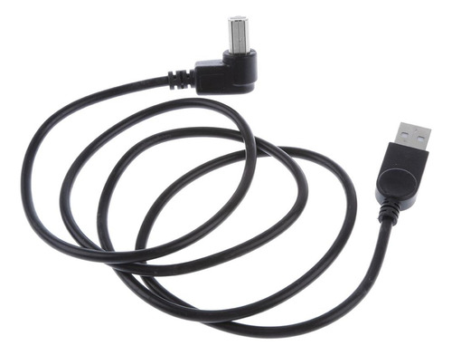 Extensión De Ángulo De 90 Grados De Usb 2.0 Macho A Tipo B,