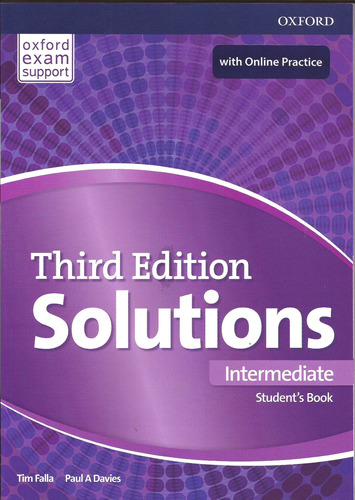 Solutions  Intermediate -           Student`s With Online Pr