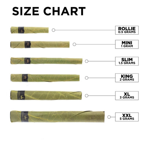 Imagen 5 de 6 de 2 King Rolls King Palm Natural - Blunt Conos Hojillas